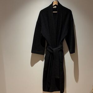 “Like Wearing a Luxury Robe Outside” Wilfred Aritzia Merino Wool Wrap Coat